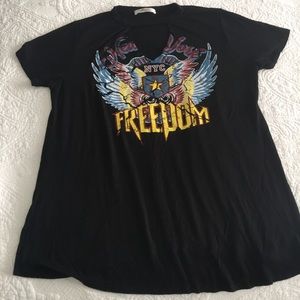 NYC rock chic tee